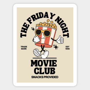 Friday Night Movie Club Magnet